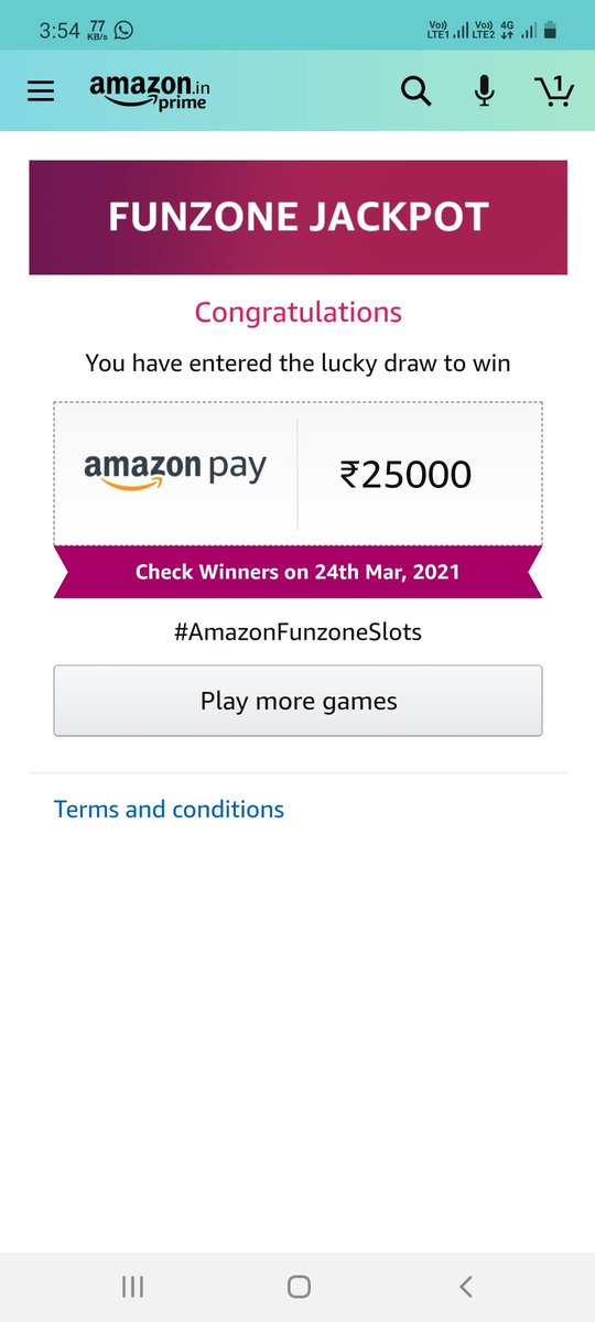 #AmaonFunzoneSlots
<a href="/amazonIN/">Amazon India</a>
