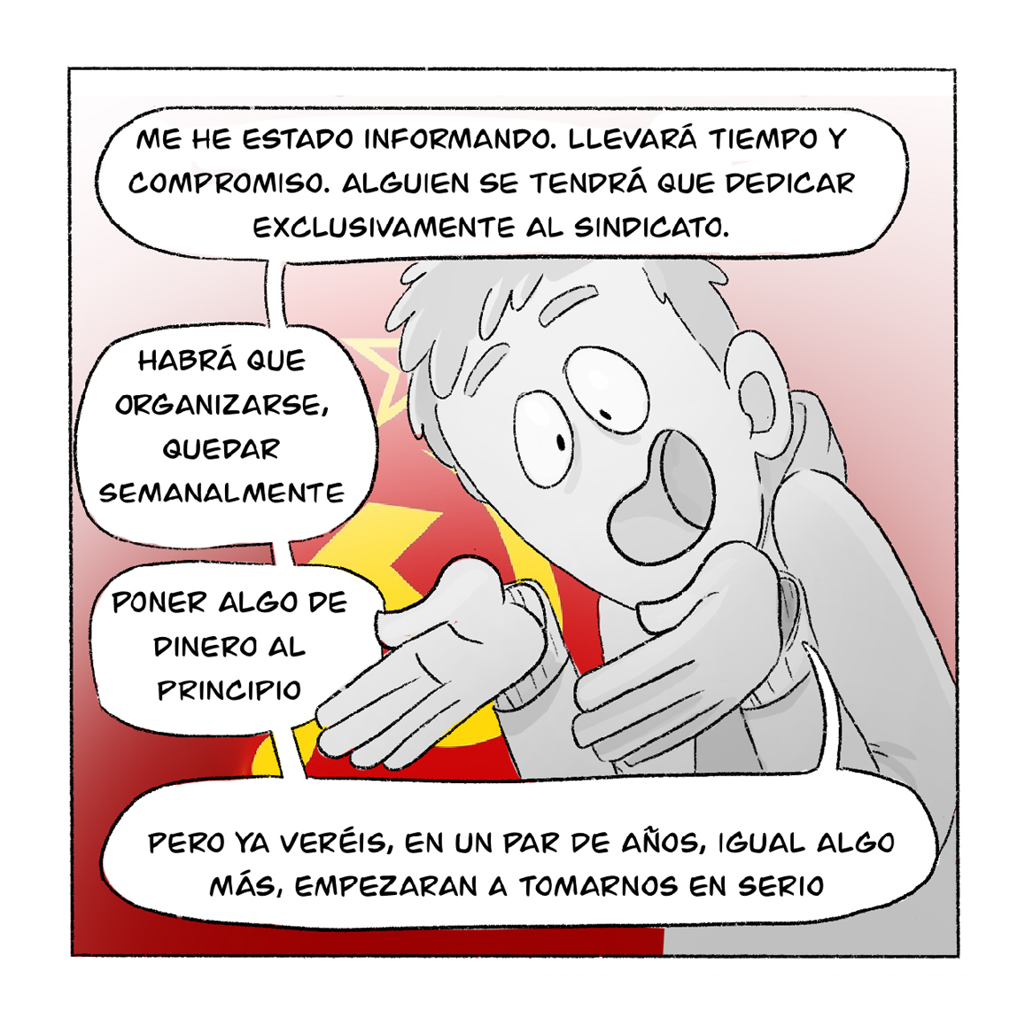 animando_des's tweet photo. El sindicalista.
Mucho nos quejamos, pero a la hora de la verdad...
#animacion #3d #3dmax #render #vray #3dlighter #3dmodeler #blender3d #iloveanimation #animation #spanishanimator #ilustration #cartoon #animators #cartoonart #animation2d #2dart #traditionalanimation #comic https://t.co/qqK0TyJpdy