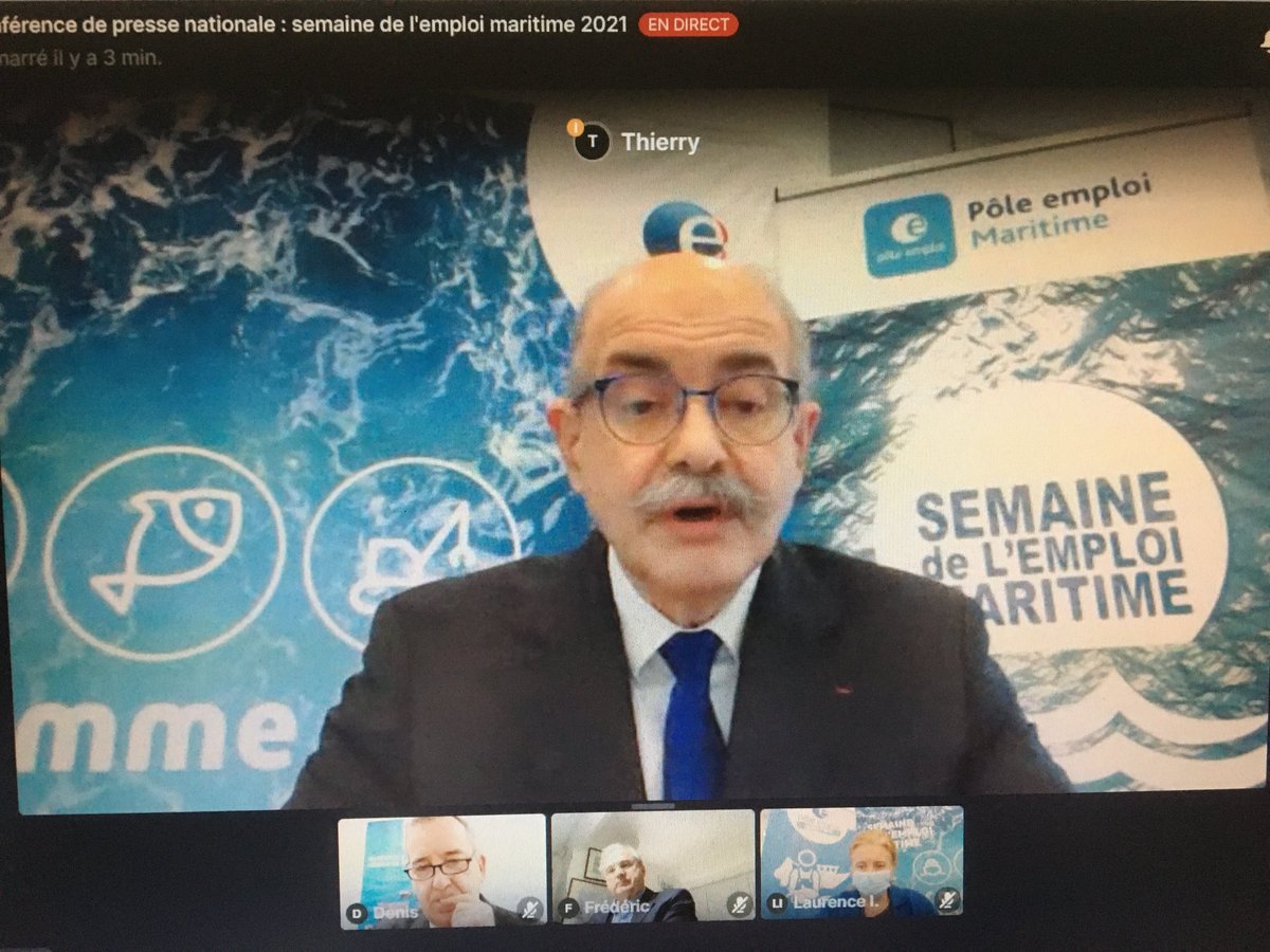#emploimaritime : une semaine de l’emploi maritime pour découvrir le monde de l’#economiebleue, les emplois liés et trouver des solutions pour développer l’emploi dans ce secteur explique ⁦<a href="/Thierry_Lemerle/">Thierry Lemerle</a>⁩, Diecteur Régional #poleemploi #Occitanie <a href="/MerGouv/">Mer et Pêche</a>