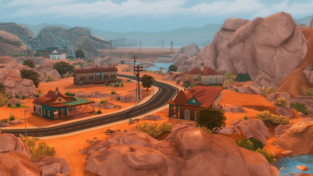 CyrilleSoinel's tweet photo. Update de la nuit : J'ai terminĂ© le quartier de Bedrock Strait đ#Sims4 #ShowUsYourBuilds #Renovation #OasisSpring https://t.co/XM4FzHeiek