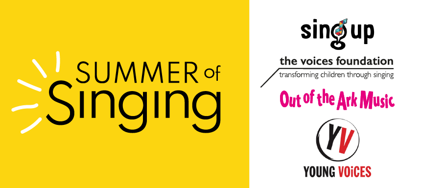 singoutoftheark's tweet photo. We're excited to have joined forces with @Voices_Found, @SingUpTweets &amp; @YVconcerts to make sure all schools benefit from the power of singing.

Visit our websites for a wealth of free songs, tips + ideas - ensure children benefit from a Summer of Singing.
https://t.co/NqwBFJJHX1 https://t.co/J52WmTfuV0