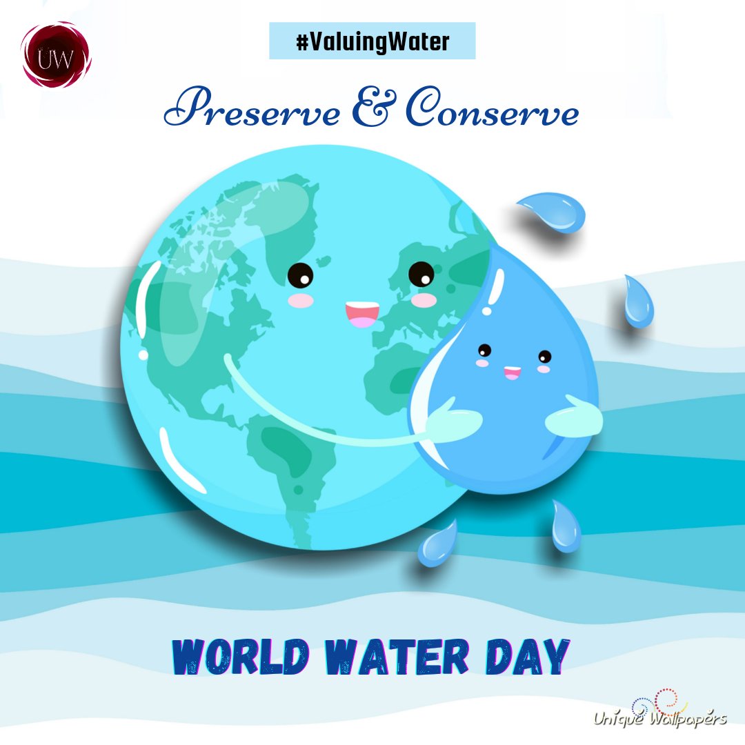 UniqWallpapers's tweet photo. This #WorldWaterDay let's take a pledge to plant more tress and go green for a sustainable future.
Value what you have today, Save Water!
#ValuingWater #Water2me https://t.co/C0In8uYgFe