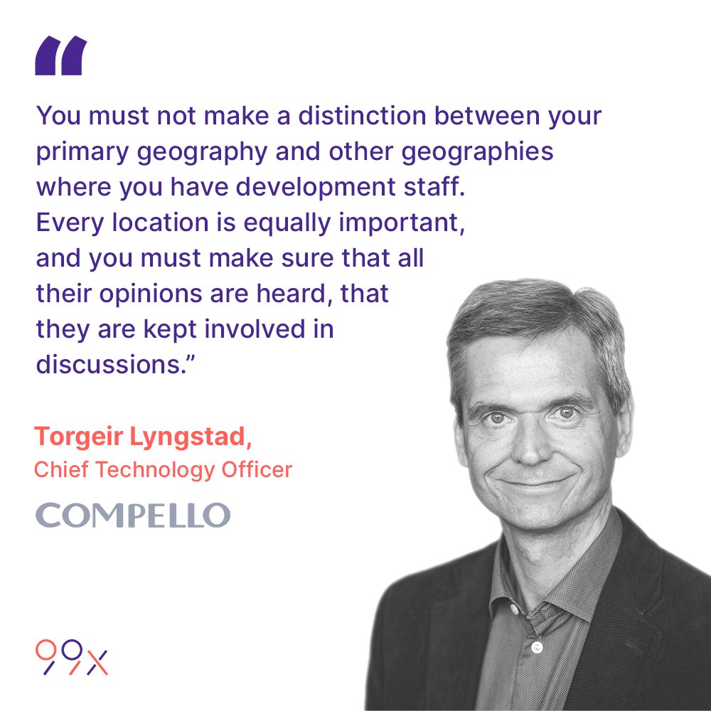 99x_io's tweet photo. #Compello's CTO shares a tip that's helped them in bringing the best out of distributed teams. Read on to learn how Compello delivers its #Cloud-based solutions and services with the help of the #99x team
https://t.co/KzZpUELW6q https://t.co/Ypw3TjTYpA