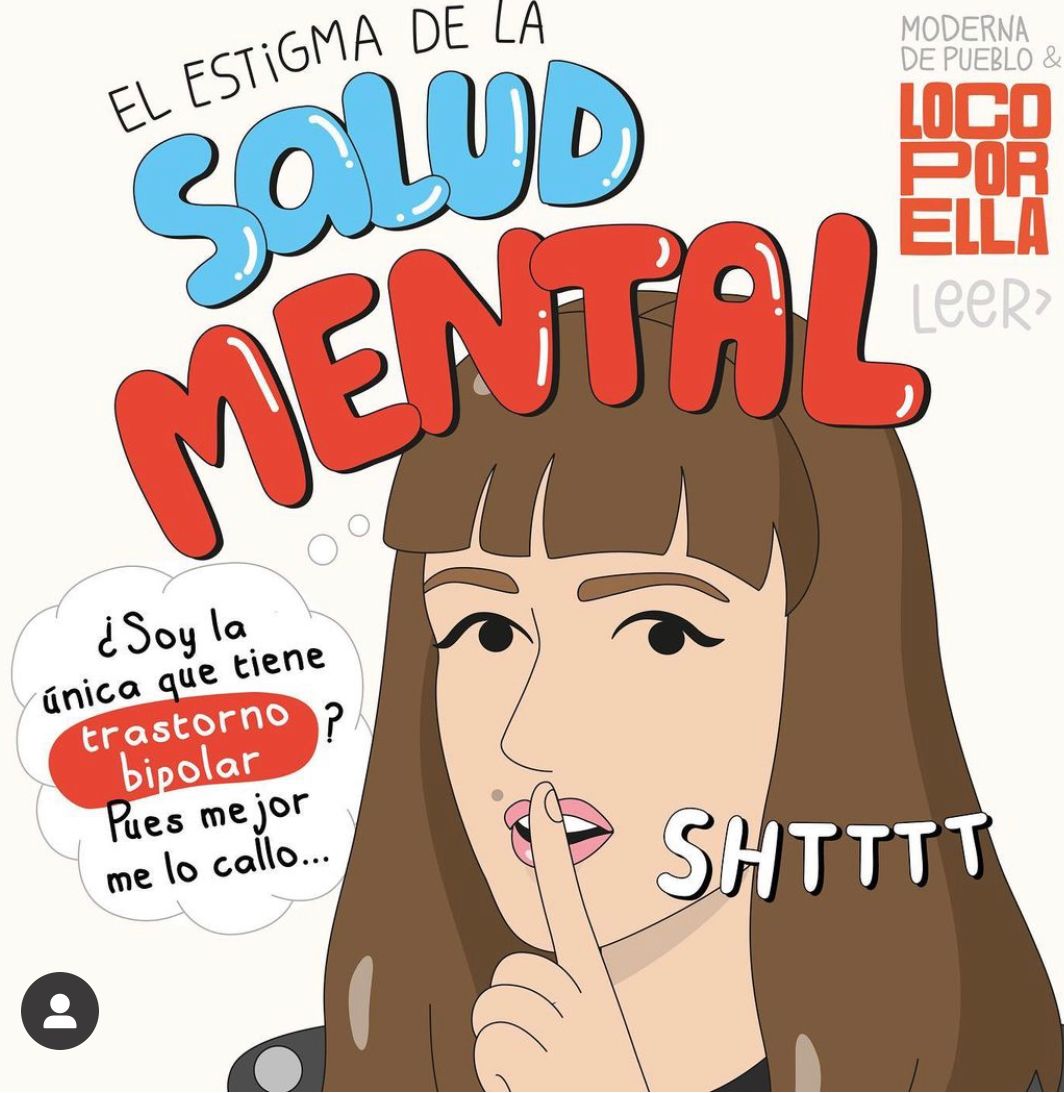👍 <a href="/consaludmental/">SALUD MENTAL ESPAÑA</a> colabora con <a href="/ModernaDePueblo/">Moderna de Pueblo</a> en una acción contra el estigma en la #saludmental basada en la película 'Loco por ella'.

“No eres un `enfermo mental´, ni `una bipolar´ o `un esquizofrénico´. ¿Le dirías a alguien que es un “sidoso”?

ow.ly/D8yK50E4OVg