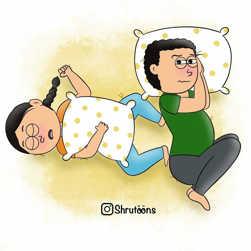 shrutoons's tweet photo. When your partner is crazy wild in bed😛🤷🏻‍♀️
.
.
#IG #normal #illustration #comics #funnycomic #comicstripseries #drawingdigital #digitalartwork #postwedding #marriedlife #love #couples #marriedcouples #comicart #comicstrip #illustrator #dirty https://t.co/WA6s4iTuGP