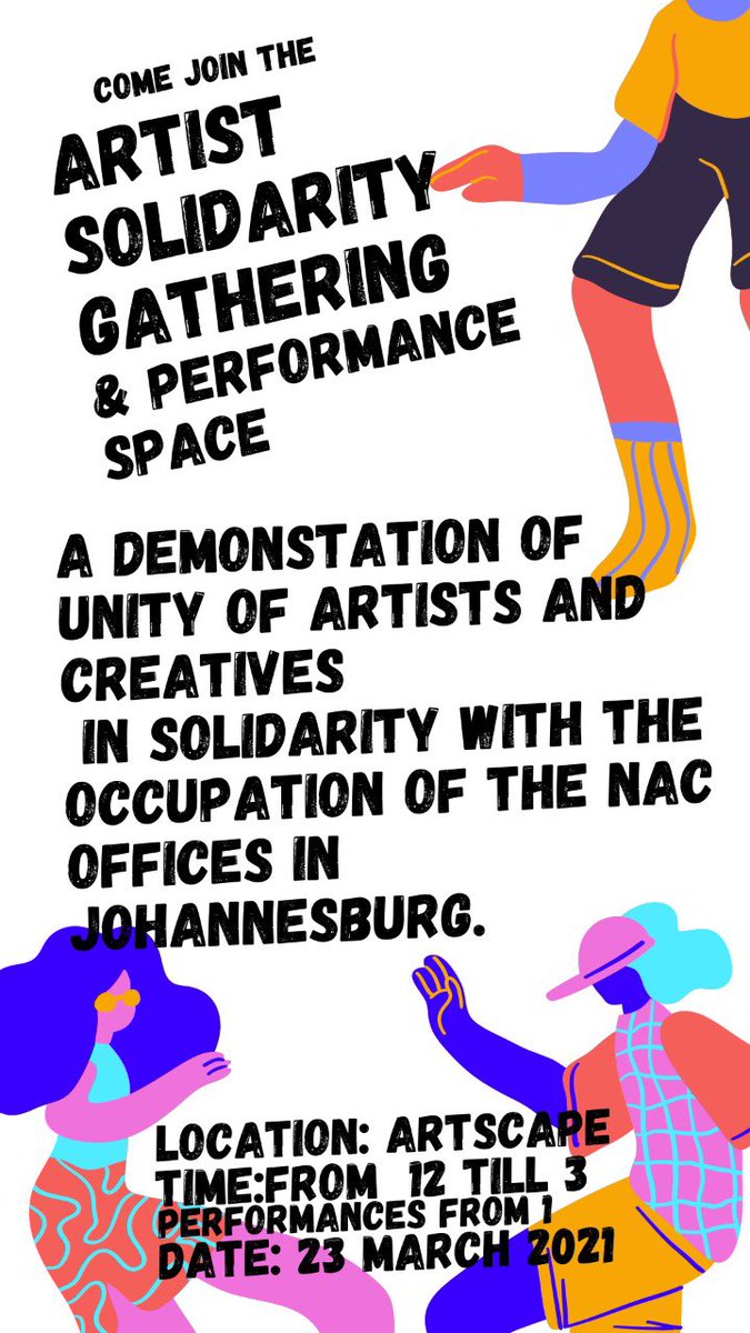 CT artists, tomorrow! 23/03/2021