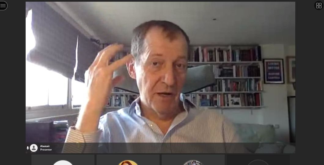 PawelSurowiec's tweet photo. Learning about political communication continues. Insightful opening lecture at the IPPC the conference by Alastair Campbell: #strategiccommunication #polcomms @campbellclaret @sheffjournalism @JaredAhmad1 https://t.co/yk7FGUCGzr