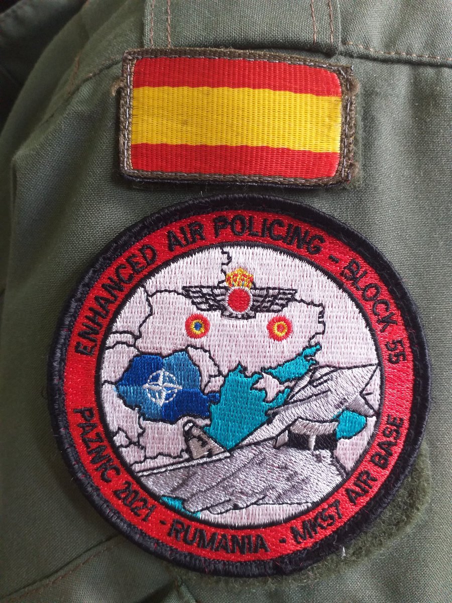 🔎 #DYK “Paznic” means “Guardian” in 🇷🇴? We feature today the 🇪🇸 @EjercitoAire #PaznicDetachment patch, deployed in the @NATO enhanced Air Policing mission in 🇷🇴. Alongside our Ally 🇷🇴 @MApNRomania, 🇪🇸 @SpainAirForce guards the allied airspace for a safer Alliance. #WeAreNATO