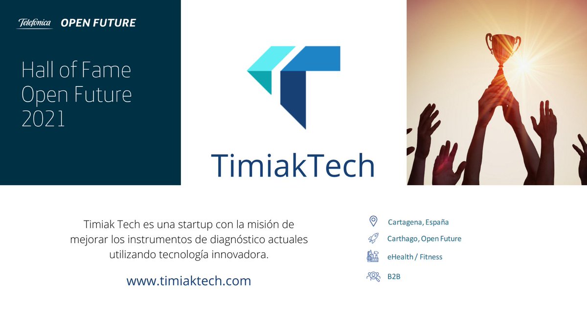 talentUPCT's tweet photo. @TimiakTech es uno de nuestros casos de éxito del programa Murcia @OpenFuture_
Aún quedan 2 días para que te inscribas a la #CallOpenFutureEs en este enlace:
https://t.co/ZvjPDwLGd1
La @UPCTnoticias y el @infoRMurcia impulsando el #emprendimiento https://t.co/0hpYPUw1Qx