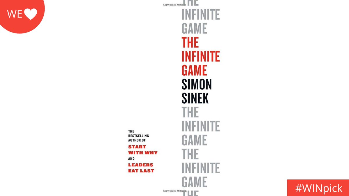 turkishwin's tweet photo. This week's #WINpick is from our Founder, Melek Pulatkonak with a note: "Infinite game mindset. This is all we need right now."
We hope you enjoy "Infinite Game" by Simon Sinek.
#sisterhood #network4change https://t.co/NkYtsOXaqd
