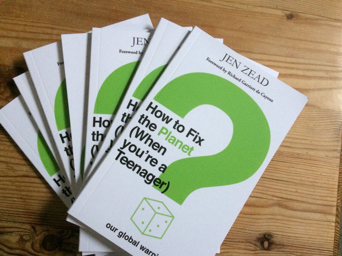 JenZead's tweet photo. Iβm saddened reading about #ClimateCrisis π’ I want to help! Iβve decided to donate a free copy of my book to any UK school or place of education, that wants to promote action! πSend me a message with your school details! Happy Monday!!! #howtofixtheplanet #ClimateAction https://t.co/sdtDUyroJQ
