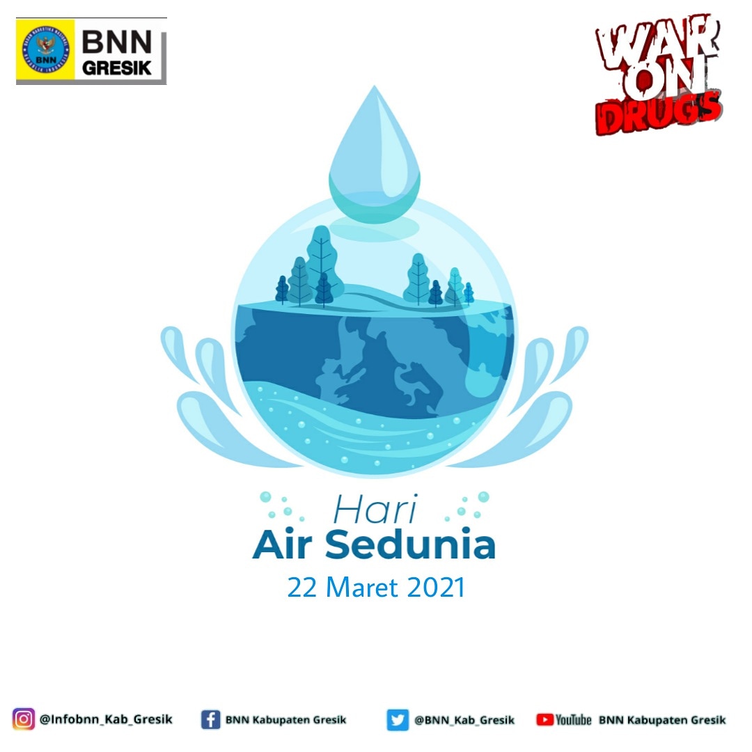 bnn_kab_Gresik's tweet photo. Selamat Hari Air Sedunia 
22 Maret 2021

#warOnDrugs
#IndonesiaBersinar
#bnnpjatim
#lawannarkoba
#eranewnormal

@infobnn_ri
@infobnnp_jatim
@bnn_cegahnarkoba
@cegah.narkoba
@supriyanto_sda https://t.co/1vDajvpQH4