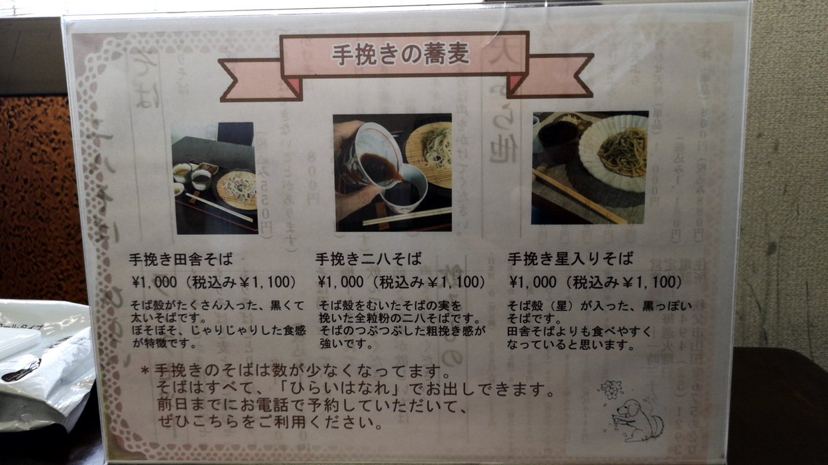 二八そばひらい