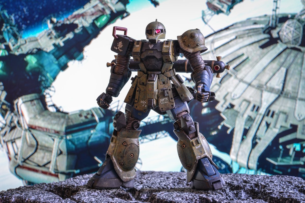 floydmilan1's tweet photo. HG 1/144 MS-05 Zaku I
#gundamthunderbolt #thunderbolt #ガンタンク #ZAKU #ZAKUI #機動戦士ガンダム #bandai #hguc #gunpla #ig模型同好会 #gundam #Acrylicos #Vallejo #MIG #jimenez #ammomig https://t.co/uCoxV1jpUK