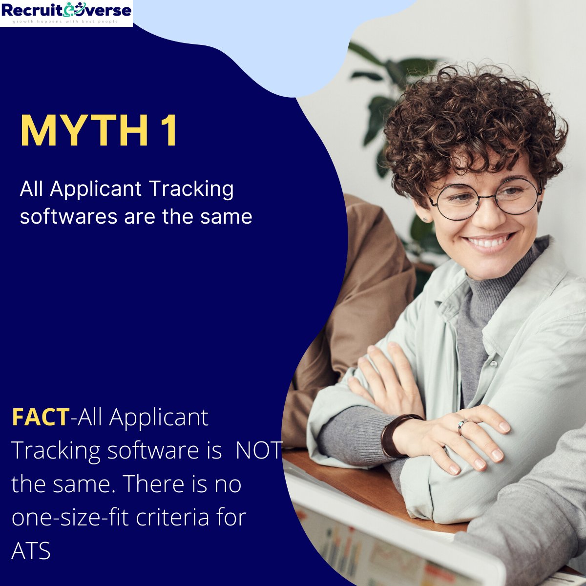 recruiteeverse's tweet photo. Myth1-All #ATS is the same.

FACT- No two ATS are the same. You must look at the best features that actually suit your recruitment strategy

https://t.co/0qAISB2TP1

#Recruitment #hiringin2021 #Jobs #hiringnow #HumanResources #Interviews #ATS https://t.co/DkbWVXIer1