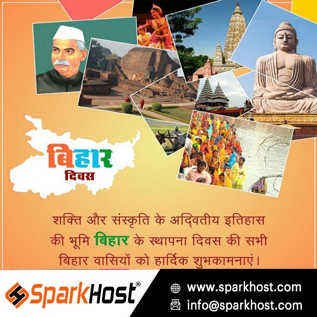 SparkHost_India's tweet photo. Happy Bihar Diwas to all those who understand the cultural values of this state and the caliber it has.
#happybihardiwas2021 #proudtobebihari https://t.co/iAv571uzWN