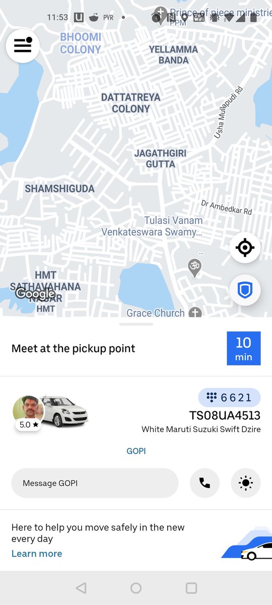 _abhineeta's tweet photo. Hey @Uber_Support 
I was wondering why this guy had completed only 42 trips in 2 months. He won't let me pay online and insists on taking cash. He isn't even cancelling on his end and wants me to do so. You might want to look into this. 
BTW, I don't want to be late to work! https://t.co/rfehmkqevn