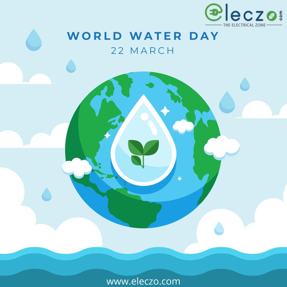 eleczo_official's tweet photo. No Water. No Life. No Blue. No Green. World Water Day is not to be congratulated, but Water in the World must be saved! Let's Save Water!
.
.
.

#eleczo #india #mondaymotivation #worldwaterday2021 #worldwaterday #water #SaveWaterForFuture #DontWaste #BeResponsible https://t.co/EIWdX2VlQS