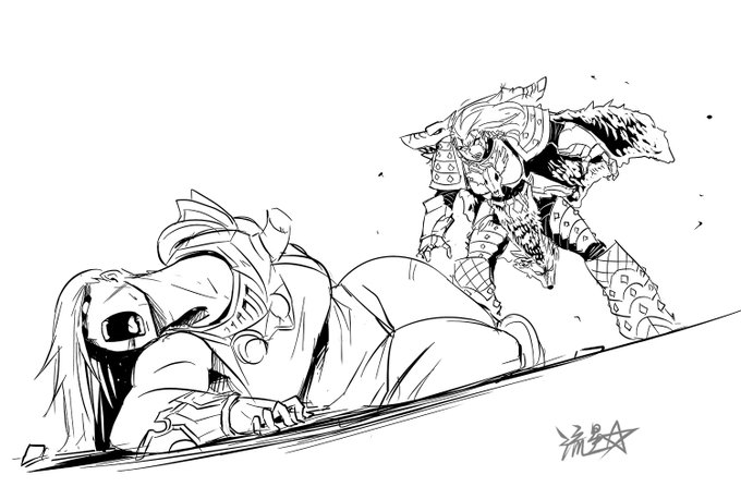 Actually this is what I want to draw,I just changed their gender,and nothing else https://t.co/ZcepJs8Lwb 