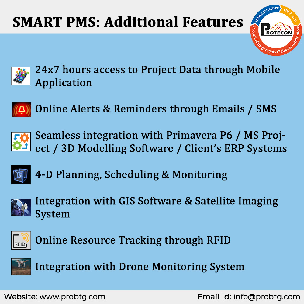 proteconbtg's tweet photo. SMART-PMS Additional Features
Click the link below to book an Online session on SMART-PMS capabilities.
https://t.co/huxhYMyo7s
Brochure Link: https://t.co/J0q0pirIcz
#projectmanagement #protecon #proteconbtg #proteconconsultancy #software #cloud #smartpms #pms https://t.co/de6Pt82Fge