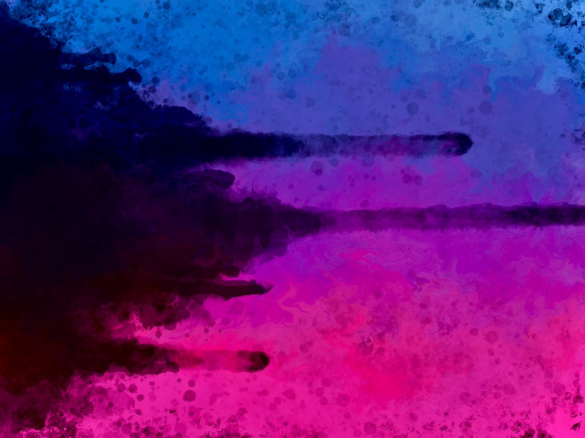 ccskell98's tweet photo. I’m not super active when it comes to pride stuff but I couldn��t find a cool demi/bi flag I liked so I made one. Enjoy 🖤💙💜💗 #demisexual #biromantic #demibi #prideflag https://t.co/dCEZ5K6ZJz