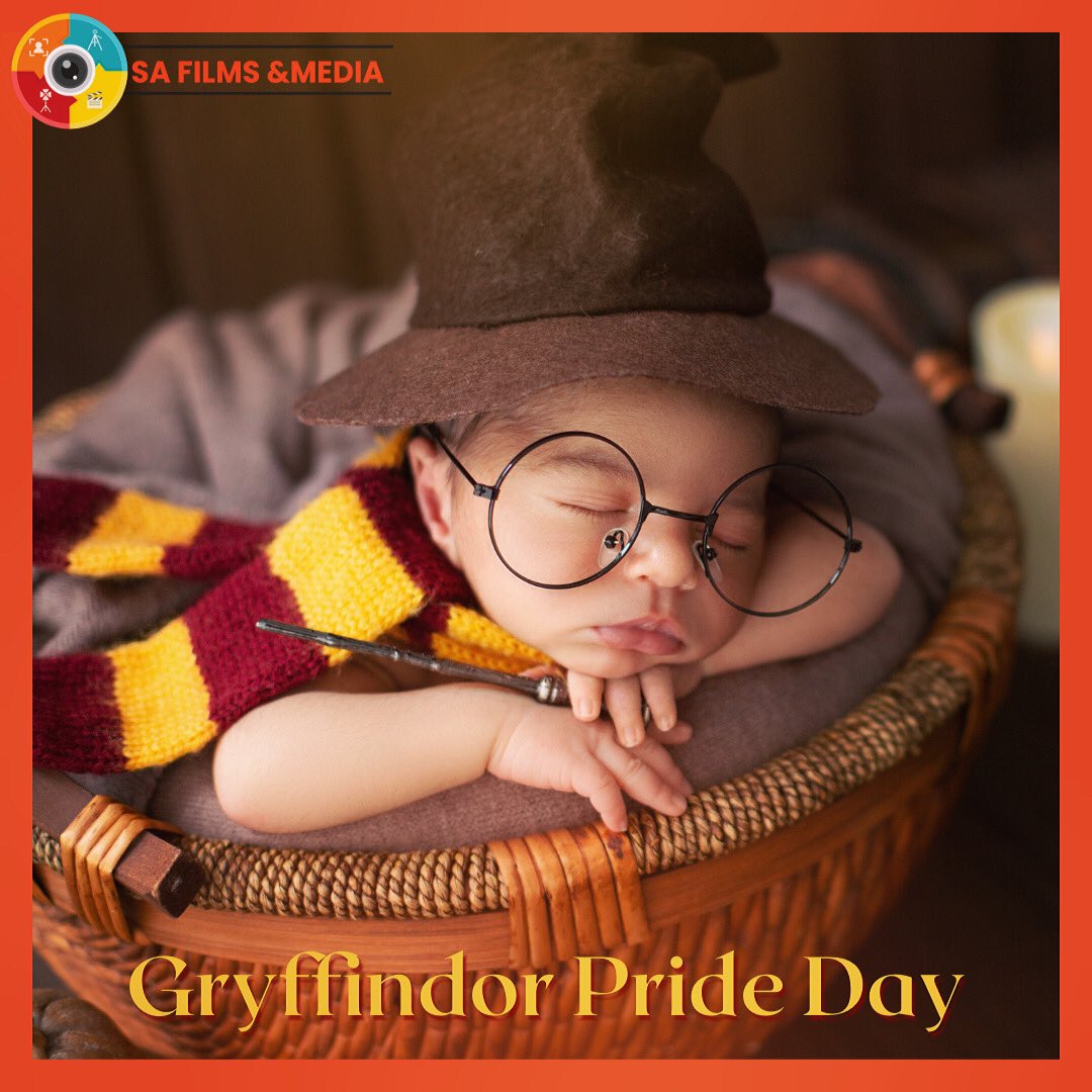 SAFilmsMedia1's tweet photo. Gryffindor Pride Day!🎩
Which part of the  #HarryPotter Series are you binging today?
Comment below with your favorite house
#harry #potterhead #gryffindor #slytherin #ravenclaw #hufflepuff #gryffindorprideday #harrypotterseries #wb #wizards #hogwarts #witchcraft #hermoine #ron https://t.co/0L2Xj9tPm0