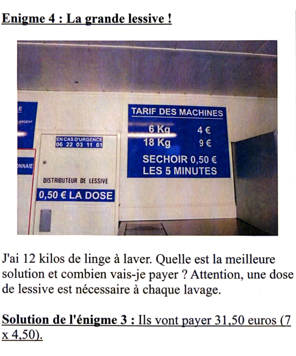 #SemaineDesMaths énigme 4