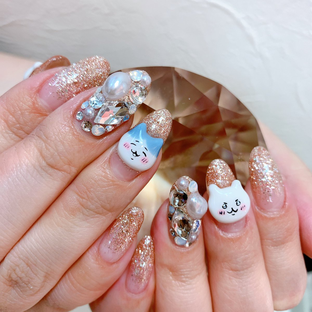 ネイルパー 3dネイルパーツ ネイルパーツの通販 by moeP♡nail's shop