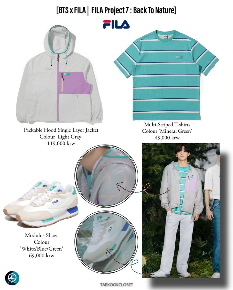 BTS FILA Project 7 限定 トレカ ジョングク 防弾少年団(BTS) - BTS FILA PROJECT 7 仁寺洞店限定 トレカ