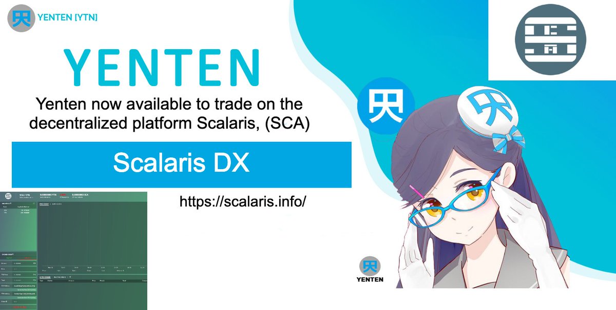 yentencoin's tweet photo. Yenten now available to trade on the decentralized platform Scalaris, (SCA)
https://t.co/6n3lWZWgkg
#yenten #yespower #yespowerr16 #cpupower #mining #cpumining #ytn #cpuchain #sugarchain #dogecoin https://t.co/8MT1tPZV0F