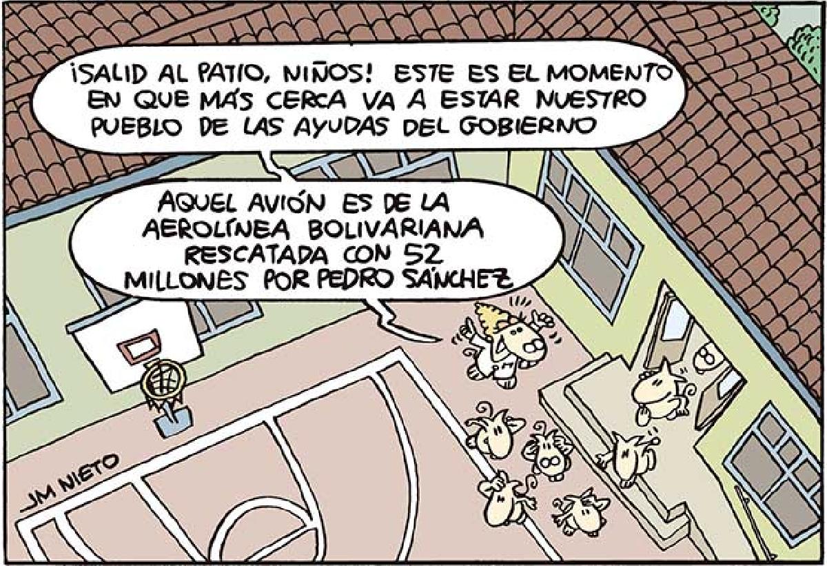 #LaViñetaEconómica de #ElDespertarLiberal de <a href="/MasDeUno/">Más De Uno</a> con @carlos__alsina en <a href="/OndaCero_es/">Onda Cero</a> 
#Buenísima - <a href="/HUMORJMNIETO/">Jose María Nieto</a> en <a href="/abc_es/">ABC.es</a>