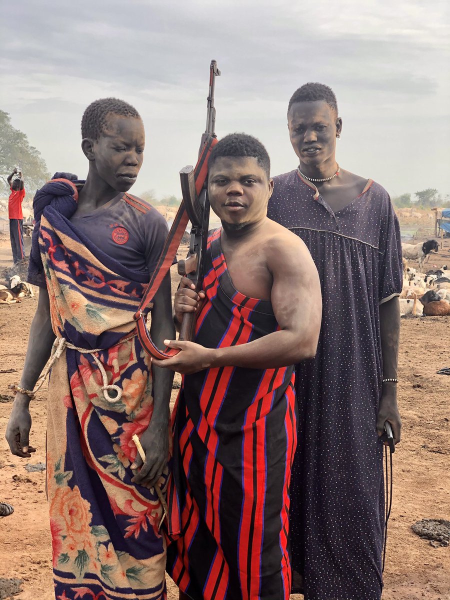 wode_maya's tweet photo. I visited the Mundari Tribe of South Sudan this morning😍😍It’s just an unforgettable experience &amp; can’t wait to Drop this video..To them Cattle means WEALTH! https://t.co/igph7VLZNv