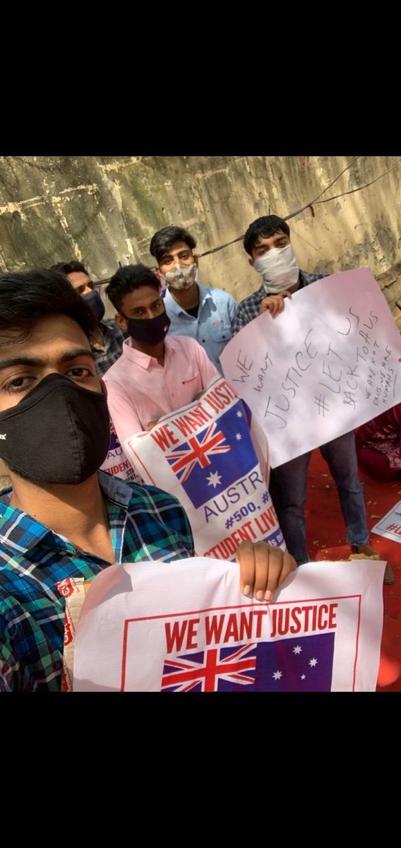 meghanadiddi's tweet photo. Hats off to you guys, we will  support you from Twitter.
You have made us to do this also @ScottMorrisonMP, atleast now show some concern on us.
@SBSNews @IntlCrimCourt 
#LetUsBackToAus https://t.co/oZw09jBTbV