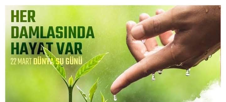 SevkanHulusi's tweet photo. 📌22 Mart #DünyaSuGünü'nün ilçemiz genelinde yaşayan tüm canlıların ortak yaşamsal kaynağı olan su kaynaklarımızın korunmasına, suyumuzu bilinçli ve duyarlı kullanmamıza vesile olmasını diliyor, tüm, Acıpayamlı hemşehrilerime sevgi ve saygılarımı sunuyorum. https://t.co/e5ltHdE3ge