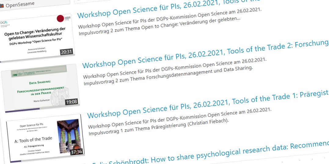 Leibniz-Institut für Psychologie (ZPID) (@zpid) on Twitter photo .<a href="/DGPs_Berlin/">Deutsche Gesellschaft für Psychologie (DGPs)</a> hosted a workshop titled "#openscience for PIs". The lecture videos by <a href="/cfiebach/">C. Fiebach (@christianfiebach@neuromatch.social)</a>, <a href="/AnnaLSchubert/">Anna-Lena Schubert</a>, and Mario Gollwitzer are now available in the <a href="/ZPID/">Leibniz-Institut für Psychologie (ZPID)</a> media center: bit.ly/3148f47 (in German). #preregistration #rdm #Forschungsdatenmanagent #FDM #OpenData .<a href="/DGPs_Berlin/">Deutsche Gesellschaft für Psychologie (DGPs)</a> hosted a workshop titled "#openscience for PIs". The lecture videos by <a href="/cfiebach/">C. Fiebach (@christianfiebach@neuromatch.social)</a>, <a href="/AnnaLSchubert/">Anna-Lena Schubert</a>, and Mario Gollwitzer are now available in the <a href="/ZPID/">Leibniz-Institut für Psychologie (ZPID)</a> media center: bit.ly/3148f47 (in German). #preregistration #rdm #Forschungsdatenmanagent #FDM #OpenData