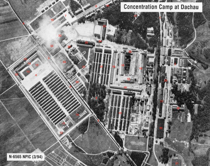 AuschwitzMuseum's tweet photo. 22 March 1933 | The first official concentration camp was opened in Nazi Germany at the site of an unused gunpowder and munitions factory near the town of #Dachau 16 km from Munich. It was indented to hold political opponents of NDSAP. https://t.co/BnYtS0q6xD