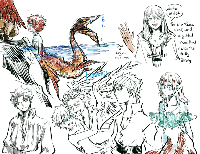 sea witch Dabi Mermaid au. #Dabi #dabihawks 