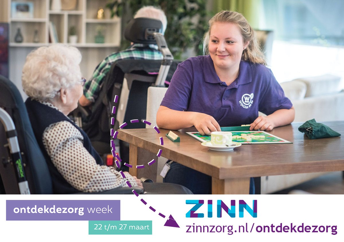Heb jij altijd al in zorg en welzijn willen werken? Of denk jij na over een carrièreswitch? Er zijn volop kansen, ook bij ZINN. Ga naar zinnzorg.nl/ontdekdezorg #ontdekdezorg #zorgpleinnoord