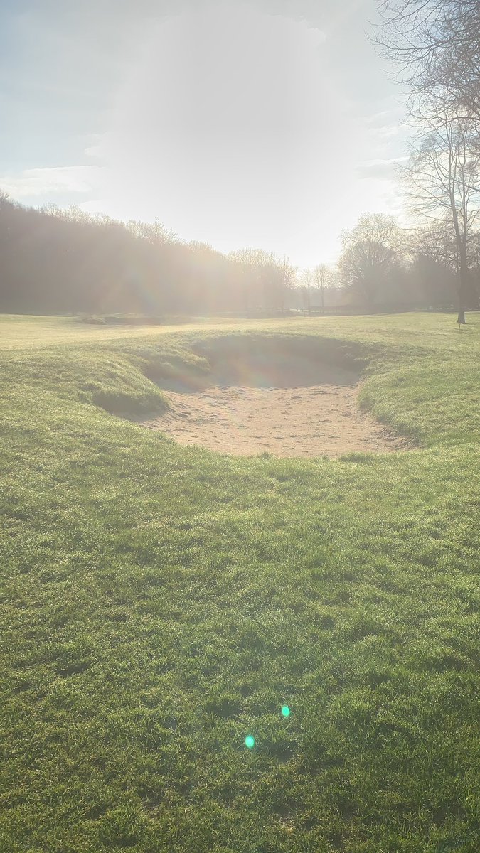 Time to start on the bunkers <a href="/_SPGC/">Sundridge Park GC</a> and get them ready for ‘the big day’