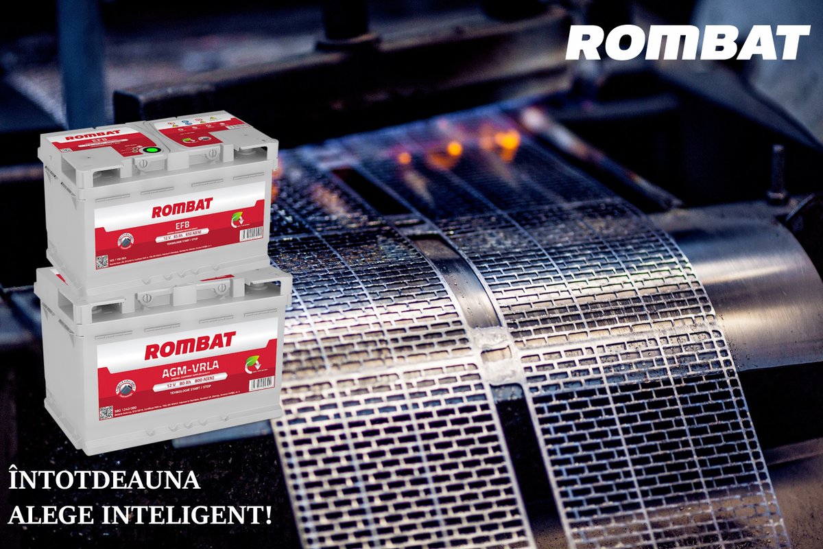 BATERII_ROMBAT's tweet photo. #Rombat #batteries #performanta #traditie #evolutie #EFB #AGM #StartStop #mandrubrandromanesc
https://t.co/nKhrunA1st
https://t.co/OrRAq0w8o4
Bateria este inima mașinii. Ea alimentează totul...
https://t.co/FhuaevtJza https://t.co/lUjoHzZoVw