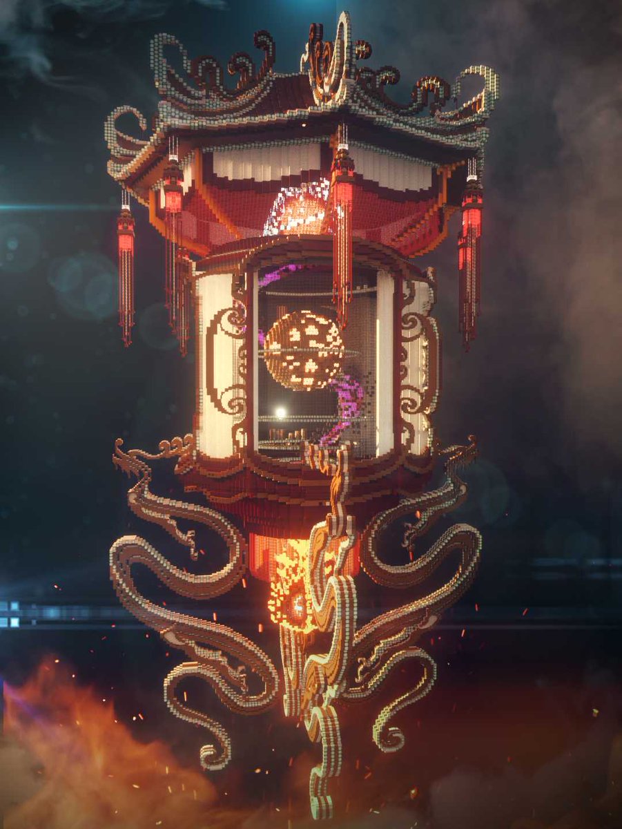 灯籠
Tōrō(灯籠 or 灯篭, 灯楼, light basket, light tower)

#minecraft建築コミュ
#Minecraftbuilds, #Minecraft