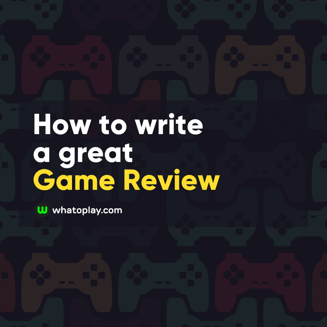 whatoplay's tweet photo. https://t.co/c9vXrkFQBb's review editor got an update. 🎉
To celebrate, here are a few of our tips on how to write a great review with examples from a few of our awesome users.
#whatoplayupdate #whatoplay #gamereview https://t.co/ww7YkHC117