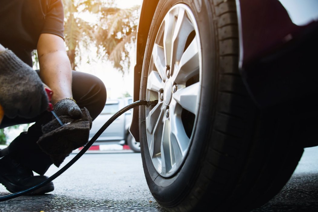 Tyre blowouts can happen any day of the year! Road heat + tyre under-inflation make tyres especially prone to this during summer. Ensure you always keep your tyres at recommended pressure + be extra sure to get them checked when your car is fully loaded!