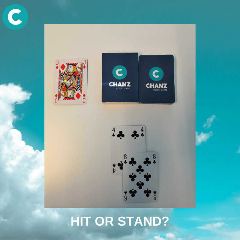 ChanzGames's tweet photo. Chanz has large selection of Live Casino games, and of course BlackJack is one of them. Lets do a small quizz, tell us what would you do in the following scenario? Hit or stand?
#chanz #livecasino #blackjack #hitorstand # https://t.co/ybXUlJ39G9