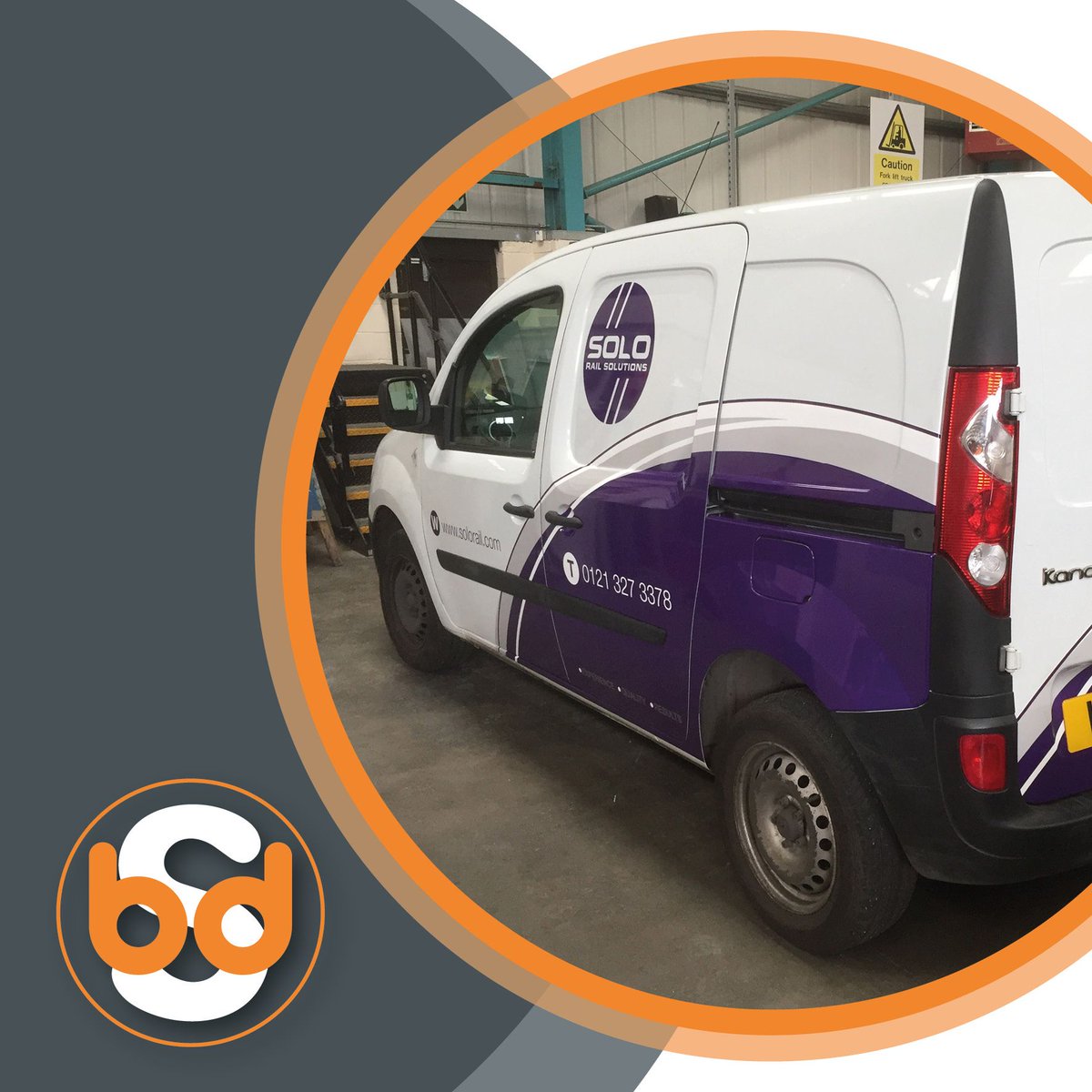 Half wrapped vans can be a cheaper option and just as effective!
We do it all here at Bowden &amp; Dolphin from Design to installation
#signage #signs #vanwrapping#birmingham #print #westmidlands