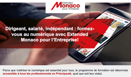 GroupeNoeva's tweet photo. Le Gouvernement Princier met à la disposition des entreprises monégasques un catalogue de formations pour se former aux principaux enjeux du numérique. Accédez gratuitement à plus de 100 cours spécialement sélectionnés  👉 https://t.co/kYHAOLJJsd 

#formation #monaco https://t.co/owxNAIVkjF