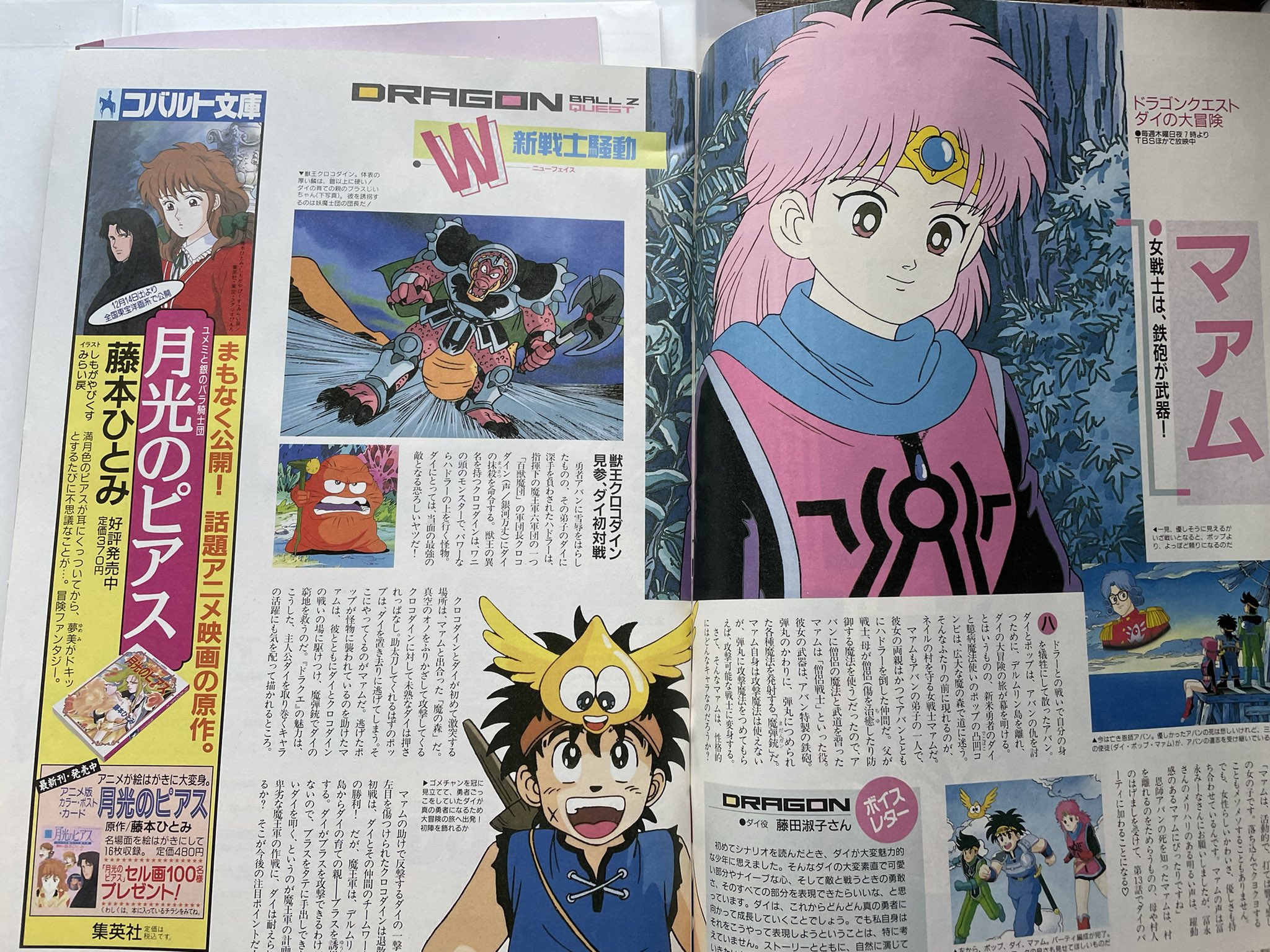 ミカン Twitter पर アニメディア 1992年1月号見てたら ダイの大冒険 の記事を見つけたよ アニメ開始は1991年だから30年前なんだね 新番組 テッカマンサイバー 仮 の情報も解禁されてるぞ T Co Ea4hjgnxms Twitter