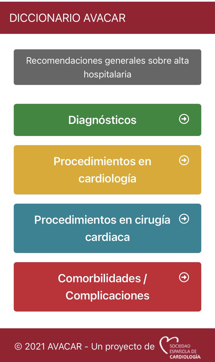 ValleAlfonso's tweet photo. “Diccionario de Altas” #AVACAR
Consenso, clínicos y documentalistas, en terminología clínica de los principales 
📌diagnósticos
📌procesos
📌procedimientos
📌comorbilidades en cardiología, siguiendo codificación  CIE-10-MC @secardiologia @AngelCequier 
📂 https://t.co/4NWXdiEn34 https://t.co/RMIzQ8uQiv