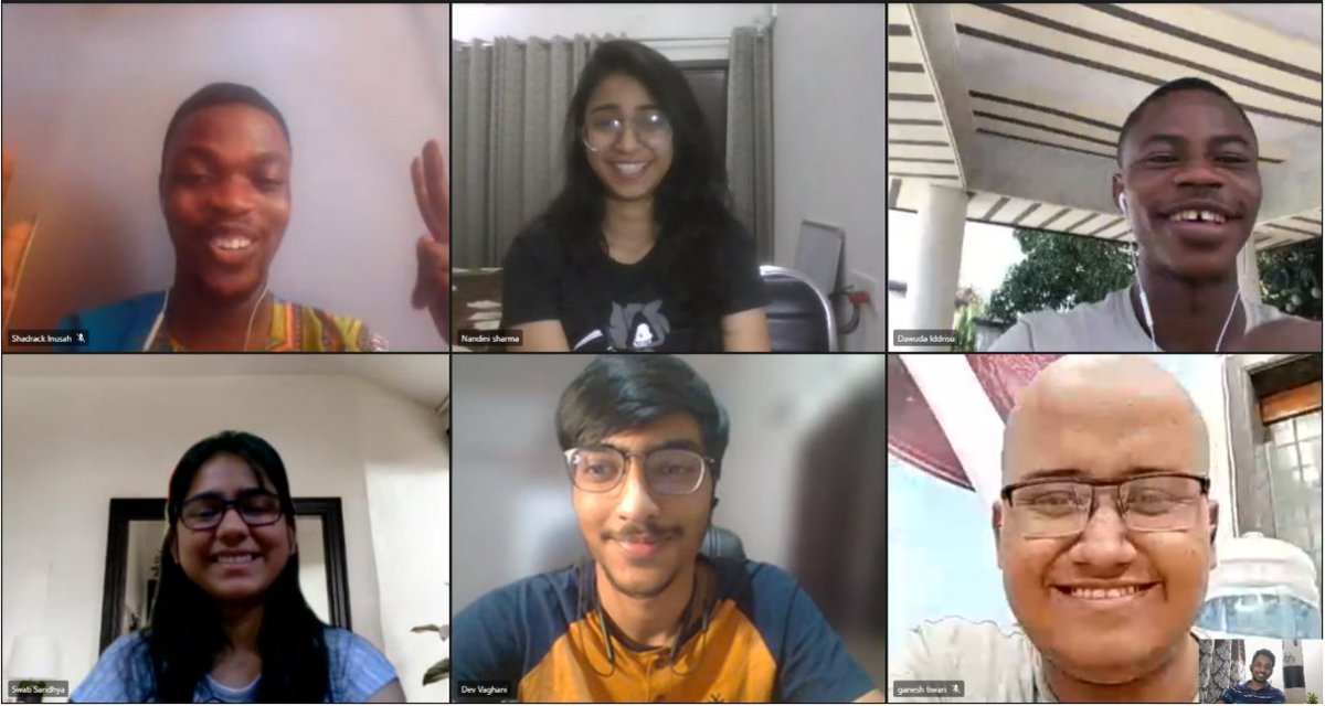 SSD142's tweet photo. Smiles say it allll!! Had amazing two days with Dream Team and @AIGamingCom .  Learning becomes fun when served with enthusiasm ♥️♥️ Looking forward to work again with @Nandini3120 @igat786 Dev @SunderEshwar @Dawoodiddris Shashidhar @kojo_shaddy ⭐️ Visit  https://t.co/kb4TqkftSA https://t.co/rvsd2mtHx6
