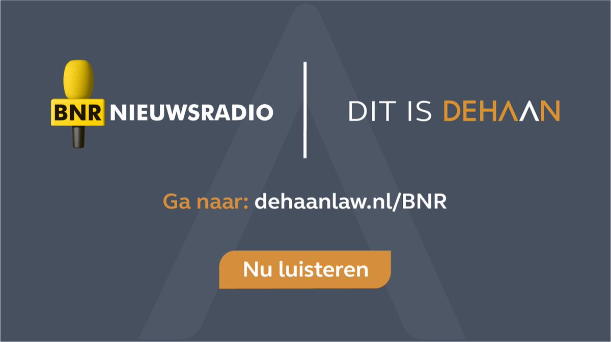 Dit is DeHaan: dé juridische dienstverlener die zich richt op de zakelijke markt. Wij zijn te horen op BNR Nieuwsradio. Wilt u kennismaken?
Luister naar onze podcast ‘Dit is DeHaan’ op dehaanlaw.nl/BNR.
#DitisDeHaan #Podcast #BNR #BNRNieuwsradio #DeHaan #AandachtVerbindt
